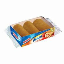 Americana Strawberry Mini Cake Roll, 3 Pieces, 60g