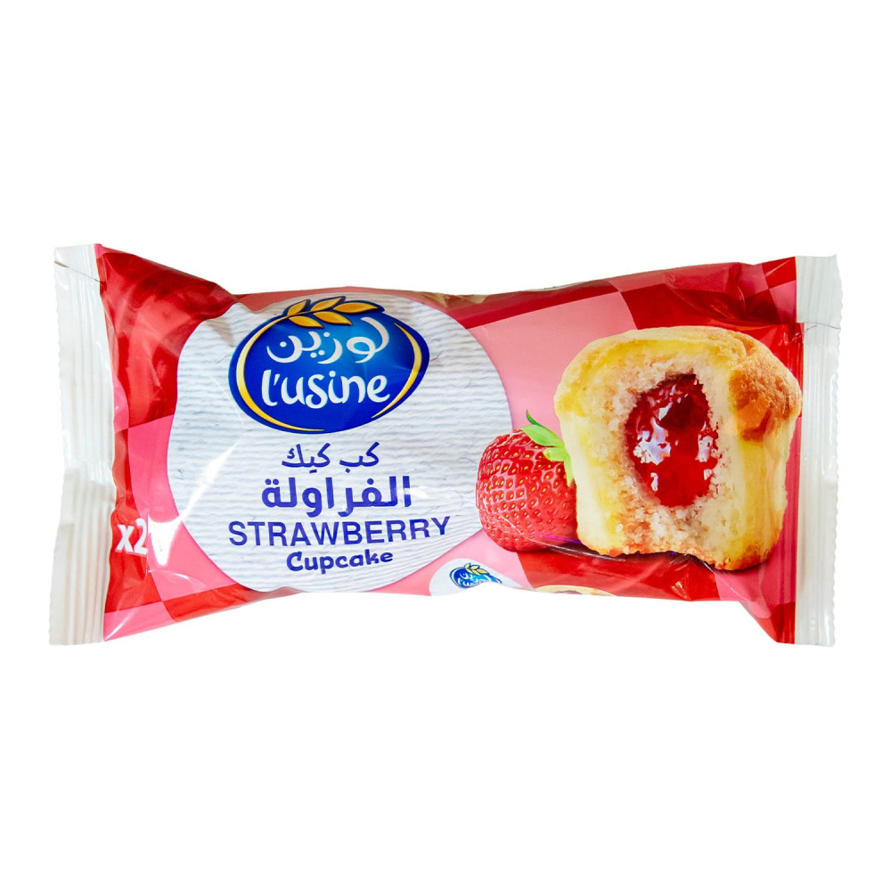 Lusine Strawberry Cupcake, 2x30g