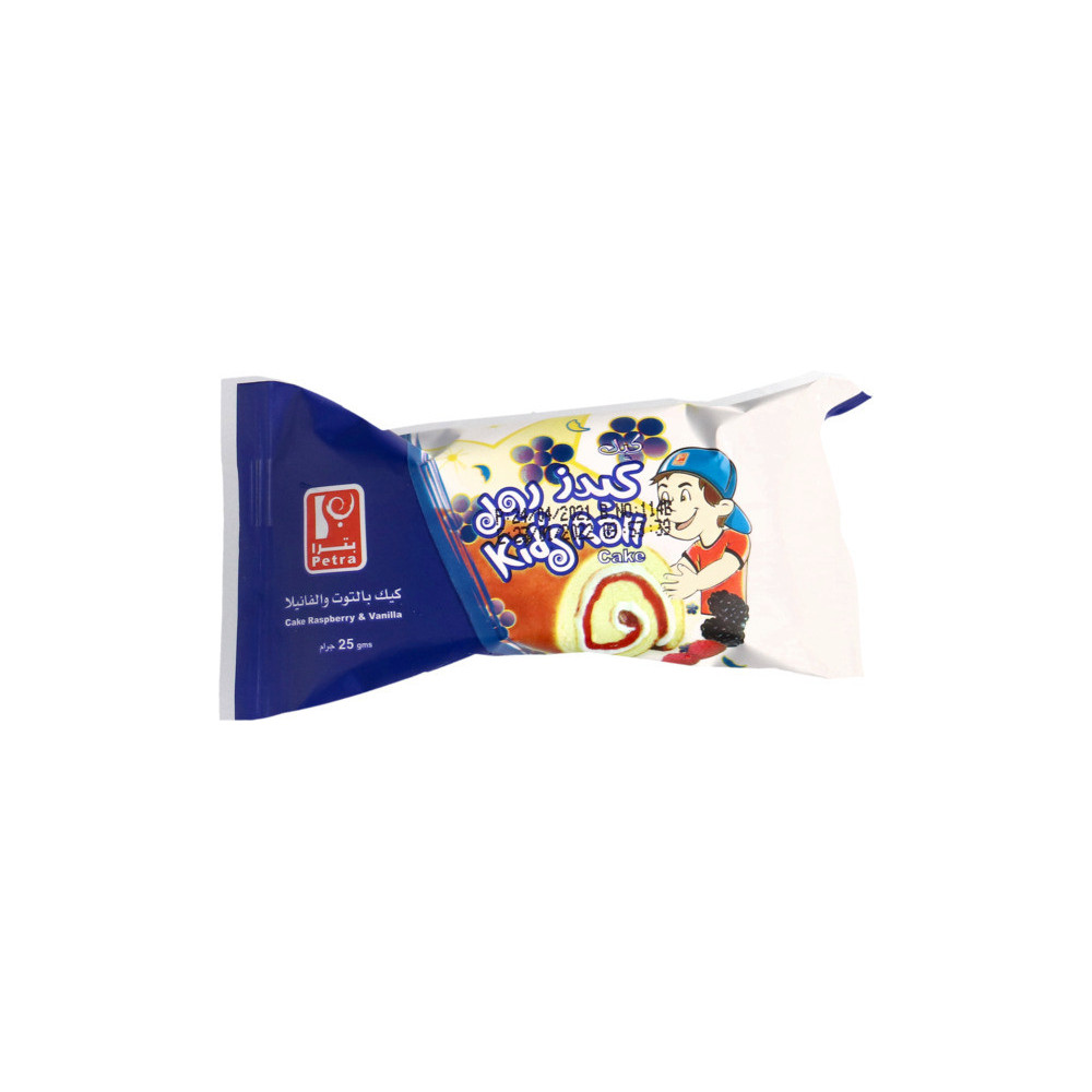 Patra Cake Kids Roll Vanilla 25g