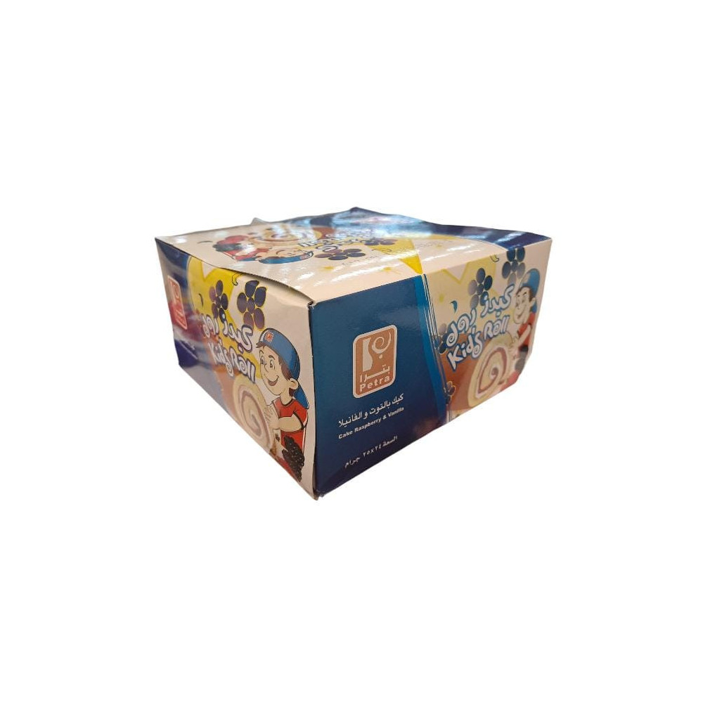Patra Cake Kids Roll Vanilla 25g 24 pieces