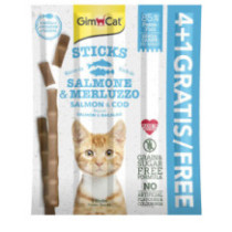 Gym Cat Salmon Reward Sticks for Cats, 20g, 4 Pieces 20g