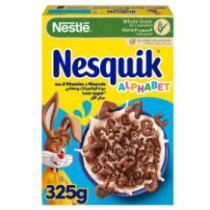 Nestle Nesquik Alphabet Whole Grain Cereal 325 g