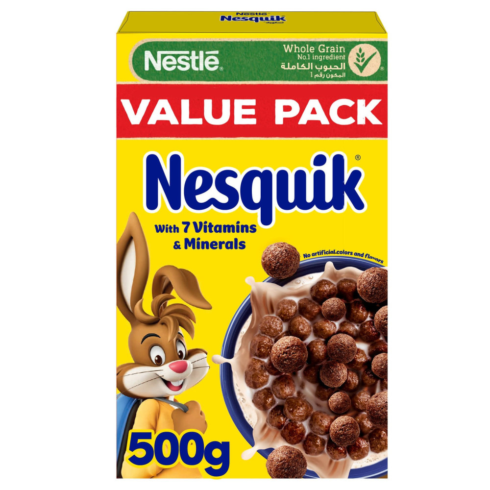 Nestle Nesquik Chocolate Cereals 500g