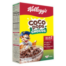Kellogg's Chocos Coco Pops Breakfast Corn Flakes 480g