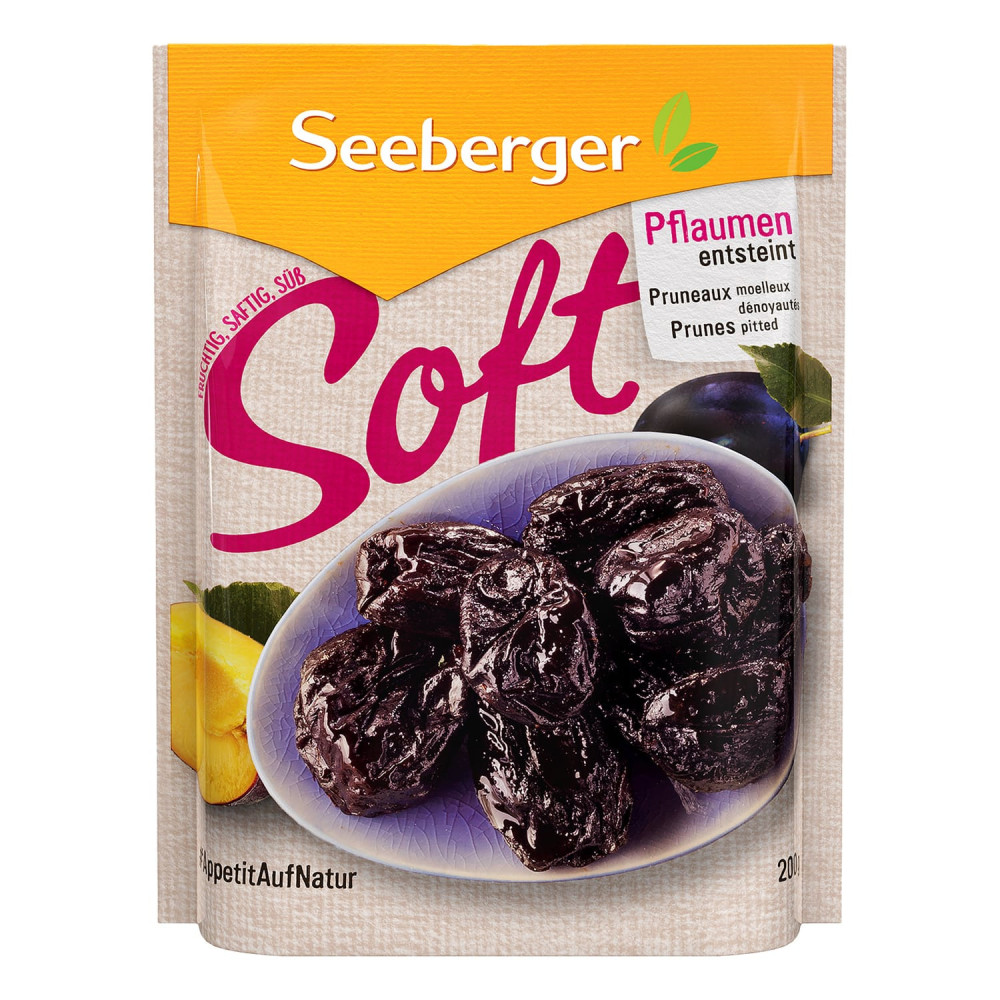 Seaburger Pitted Soft Prunes in Juice 200 g