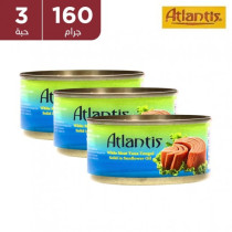 Atlantis Tuna Oil 160 g 3 Pieces