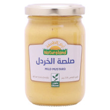 أرض الطبيعة صلصة الخردل العضوية 210 مل