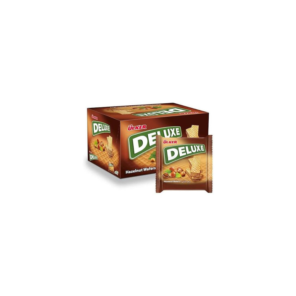 ULKER DELUXE HAZELNUT WAFER 12x40G