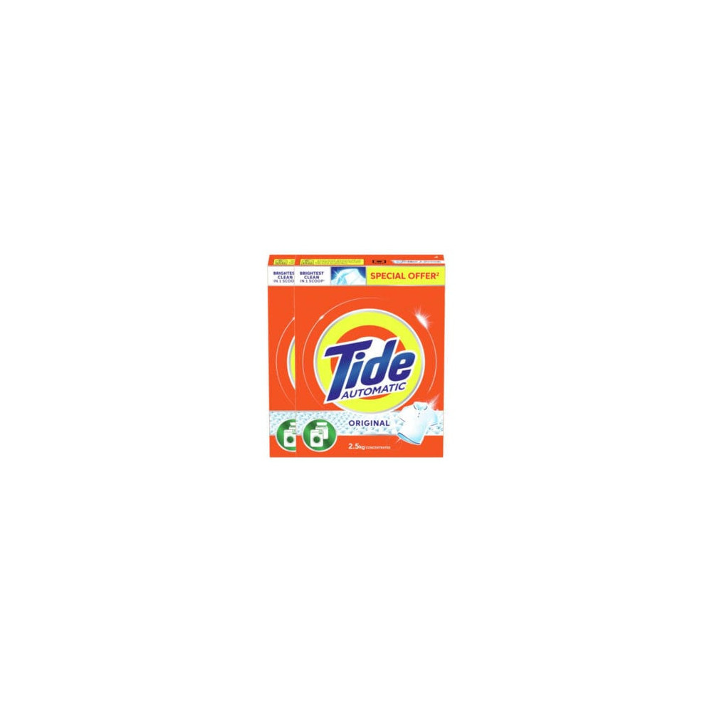 Tide Detergent Ls Tide Orginal 2X2.5Kg