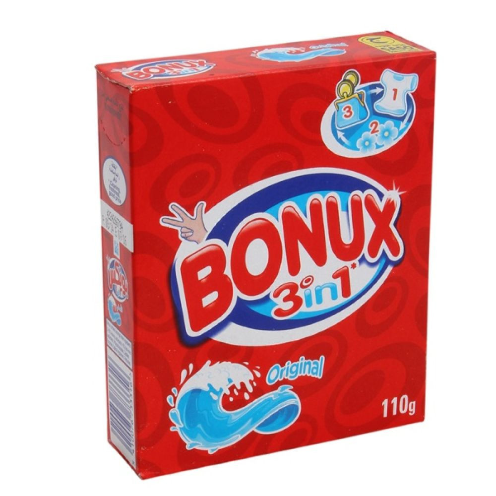 مسحوق غسيل بونكس النشط 110 غرام