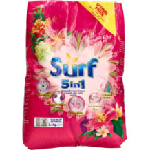 Surf Detergent 5in1 Automatic Jasmine 2.4Kg