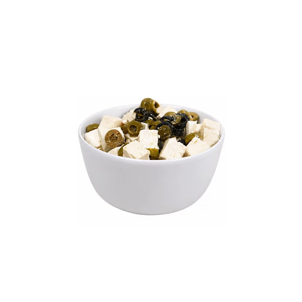 Feta cheese cut with olive oil 1 kg