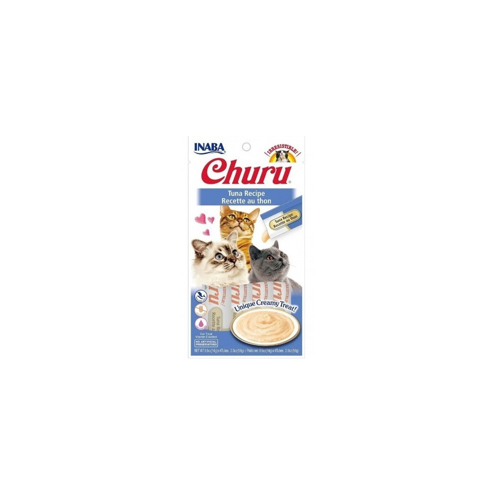 Inaba Tuna Churro Cat Food With Added Vitamins 56 g