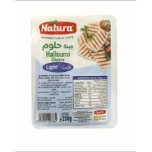 Natura Cypriot Halloumi Light Cheese 250 gm
