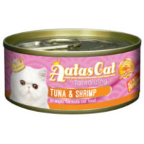 Atas Cat Eating Cans Tuna & Prawns 80 gm