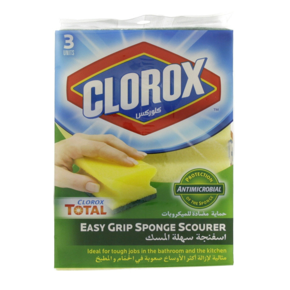 Clorox Sponge Easy to Hold 3 pcs