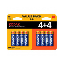 Kodak Max 4+4 AA Battery