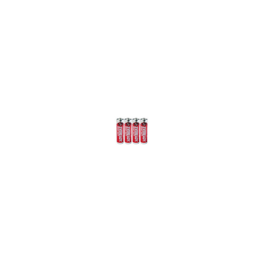 Every Day Red Heavy Duty Batteries 4 Pieces