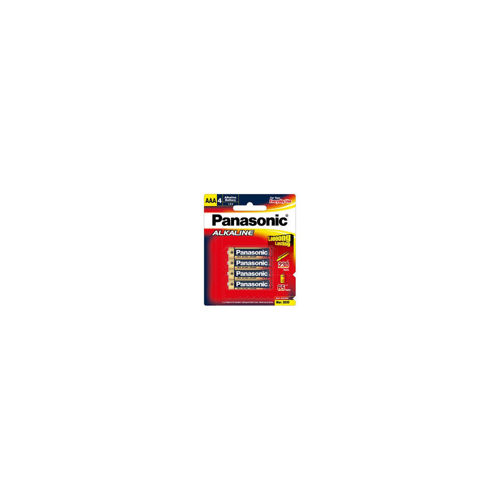 Panasonic Remote Batteries 4 Pcs AAA4