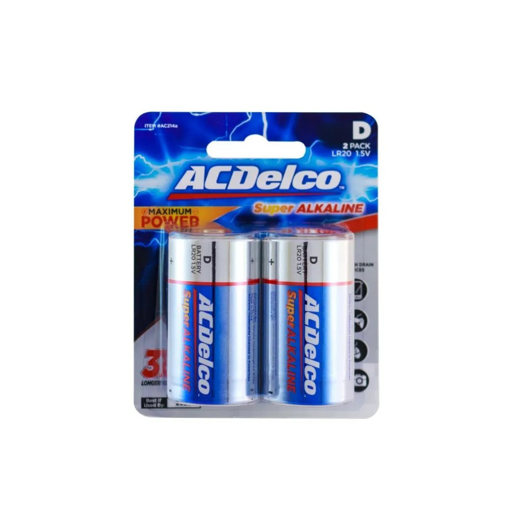 ACDelco Alkaline 2 PCS D2