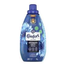 Comfort Concentrate Fabric Softener Iris & Jasmine 9x fragrance 1 Litres