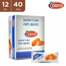 كيك جوردينا جونيور مع كريمة الفانيليا 12 40 جم