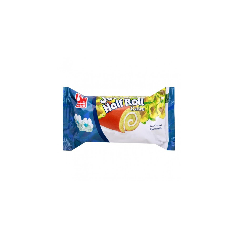 Patra Half Roll Cake Vanilla 85g