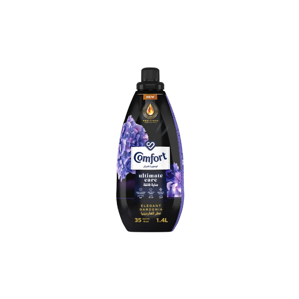 Comfort Concentrate Fabric Softener Elegant Gardenia 9x fragrance 1.4 Litres