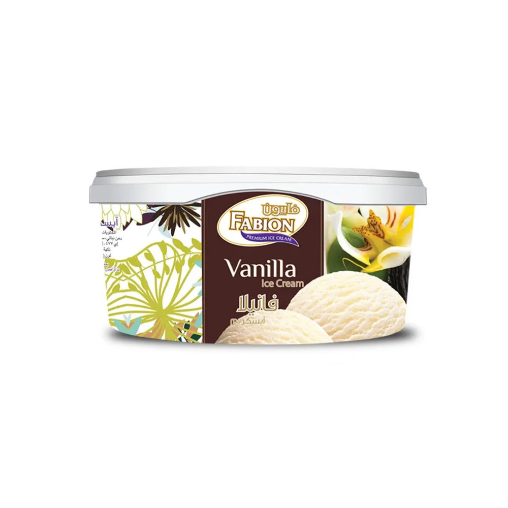 Vanilla Fabio Ice Cream 2 L
