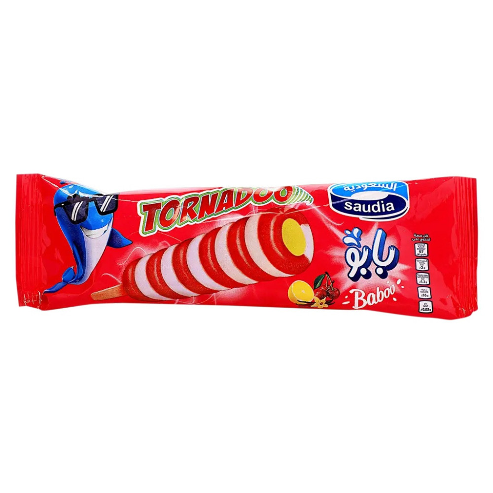 Saudi TORNADO Cherry Ice Cream 80 ml