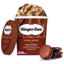 Hagen Daz Macaron Ice Cream 420 ml Chocolate