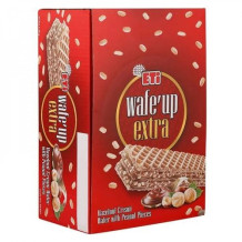 Eti Wafe'Up Extra Hazelnut Cream With Peanut Pieces Wafer, 29 Gm (Pack Of 24)
