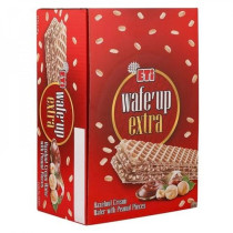Eti Wafe'Up Extra Hazelnut Cream With Peanut Pieces Wafer, 29 Gm (Pack Of 24)