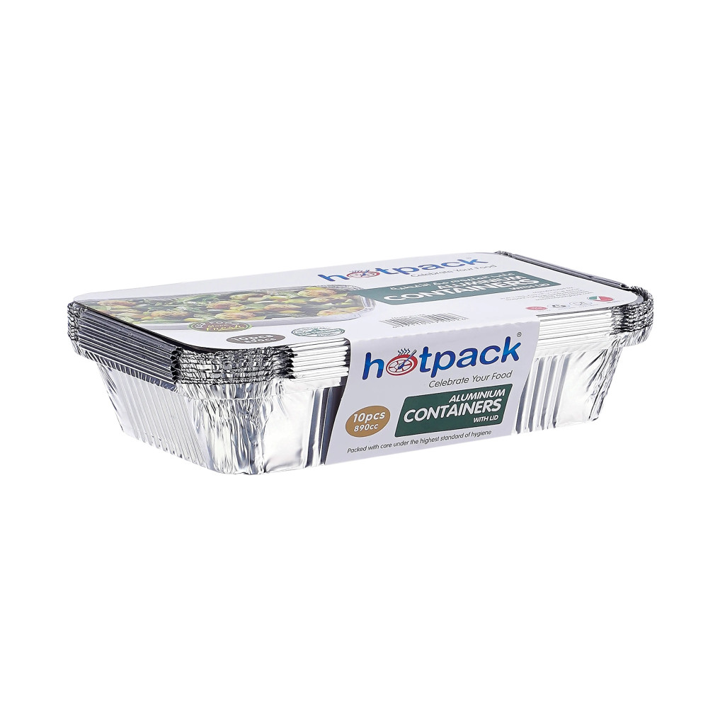 Aluminum Tin 10 Pieces Hot Pack No. 8389