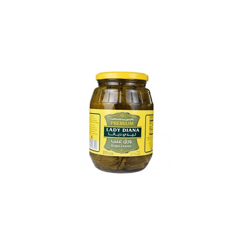 Lady Diana Premium Grape Leaves 454g
