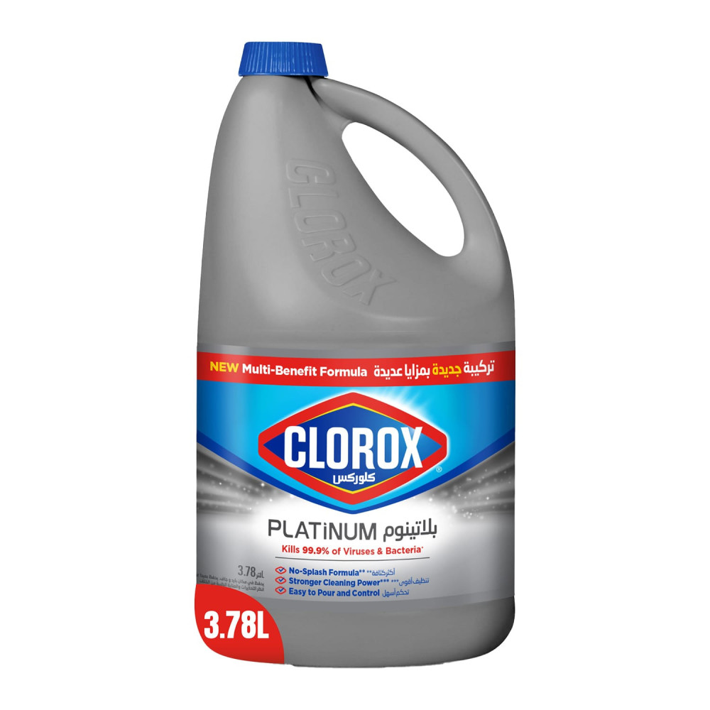Clorox Platinum Liquid Bleach 3.78 L