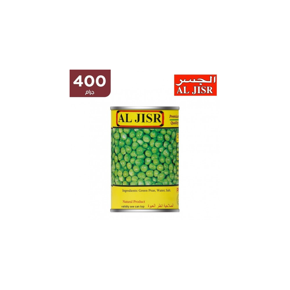 Al Jisr Peas 400 g 3 Pieces