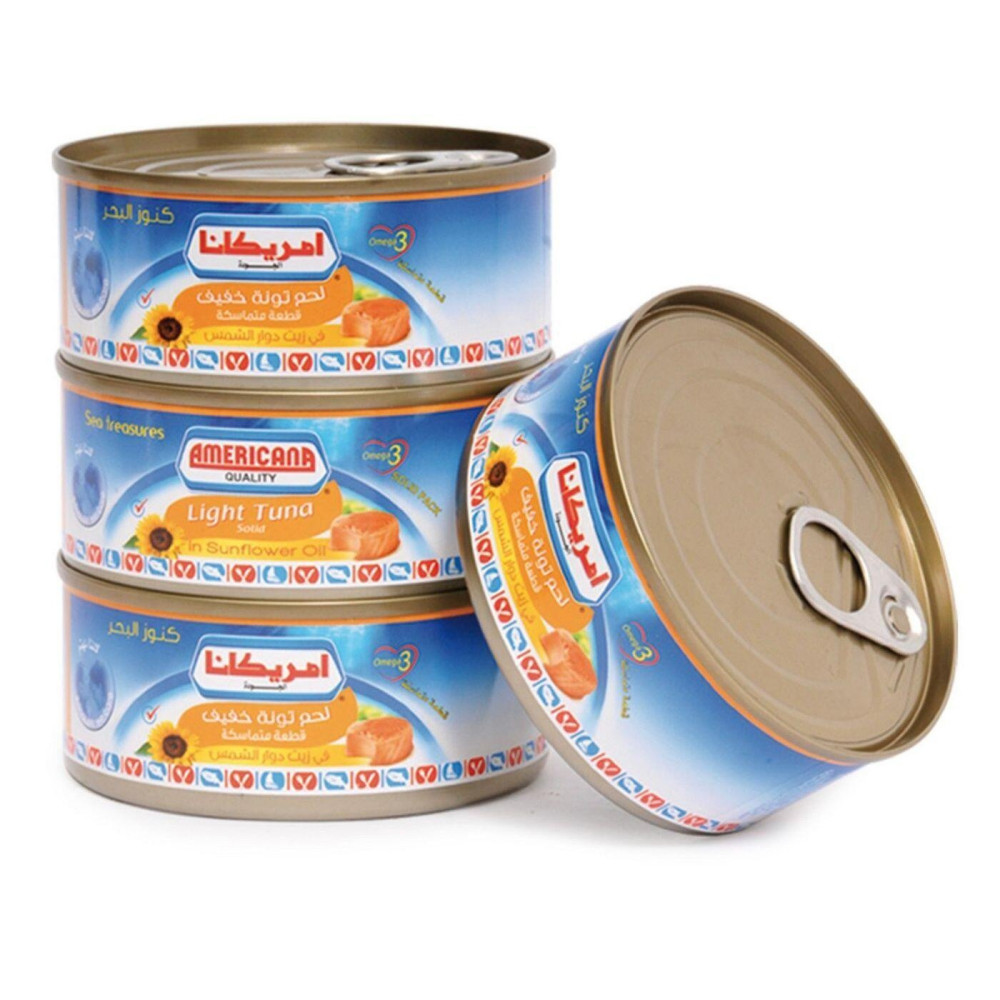 Americana Light Tuna 4S 170Gm