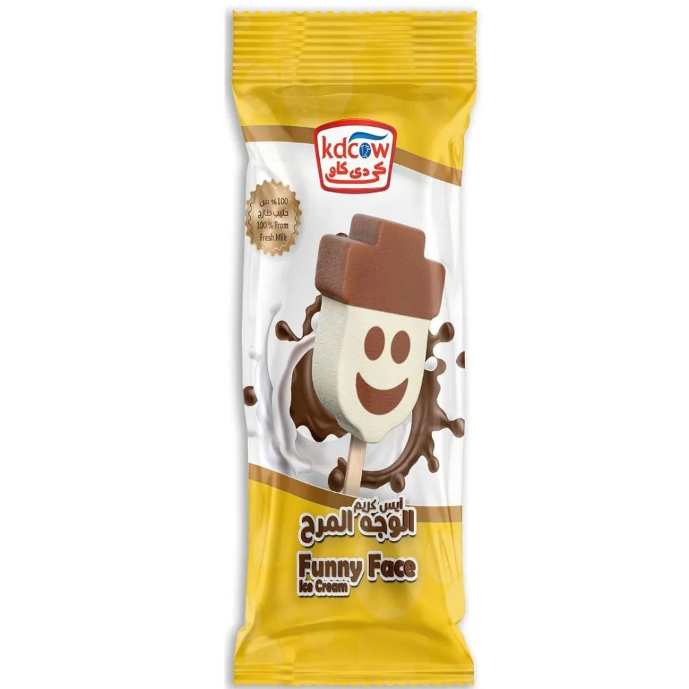 ايس كريم كي دي كاو وجه مرح