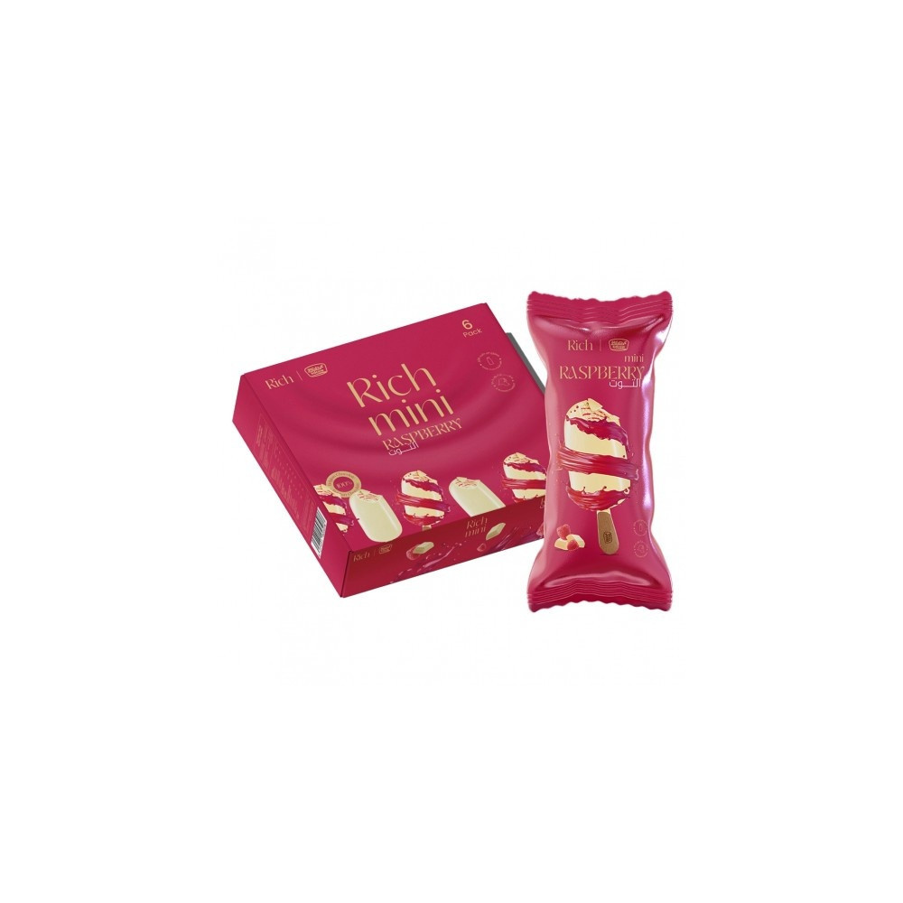 Rich Ice Cream With Raspberries 60 Ml Multi Pack