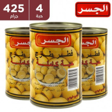فطر الجسر مفروم ٤٢٥ غ ٣ قطع