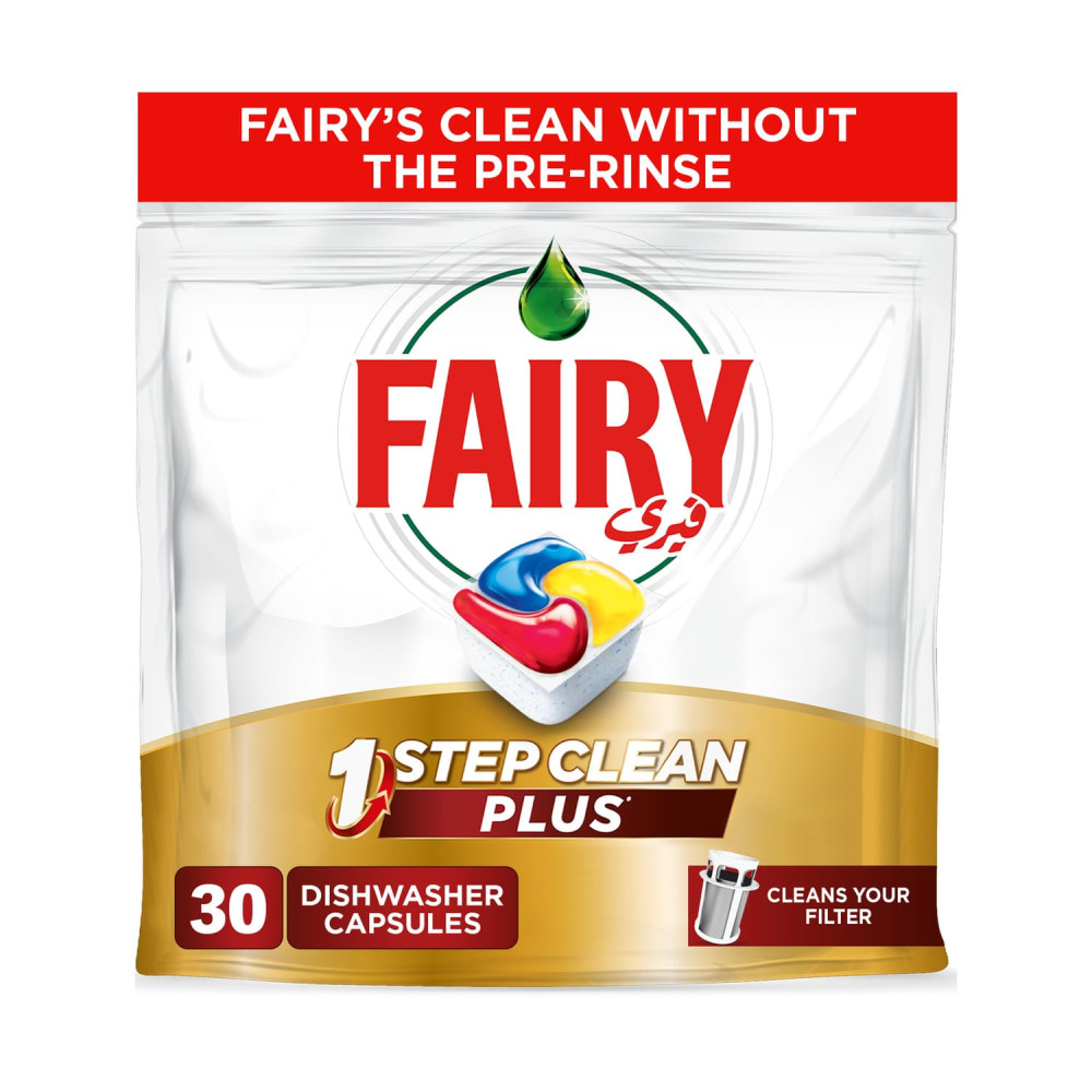 Fairy Platinum Plus Lemon Dishwasher Tablets - 30 Tabs