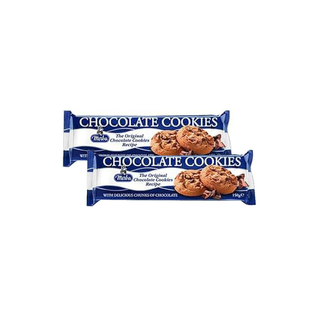 Merba Chocolate Cookies 150 g 2 Pieces