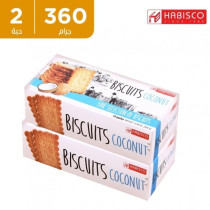 Habisco Coconut Biscuits 360 g 2 Pieces