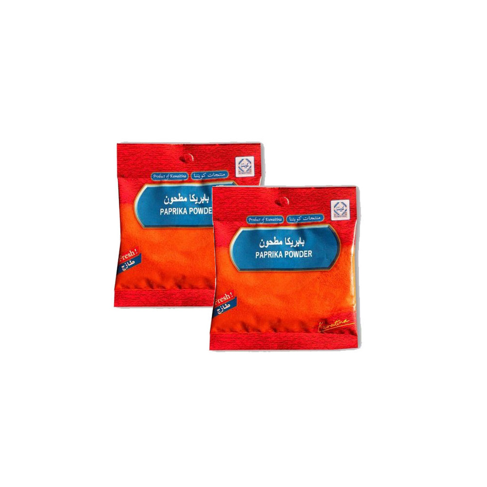 Kuwaitna Ground Paprika 50 g 2 Pieces + 10% Free Increase