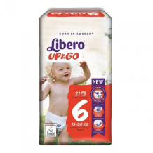 Libro baby diapers Short No. 6 (13 20 kg) 21 h