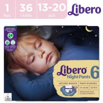 Libero Night Pants Size 6 (13-20kg) - 36 Pant Diapers