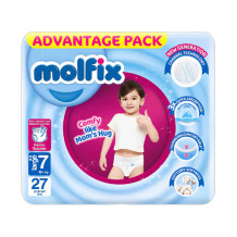 Molfix Pants Baby Diapers 27 No. 7