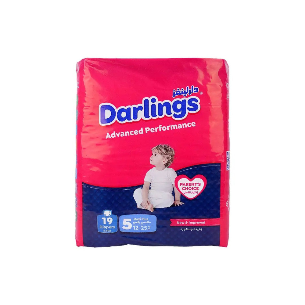 Darlings Baby Diapers (19 Diapers) Family 12-25 Kg No. 5