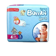 Sanita Bambi Baby Diapers Economy Medium No. 3 (36 Diapers)